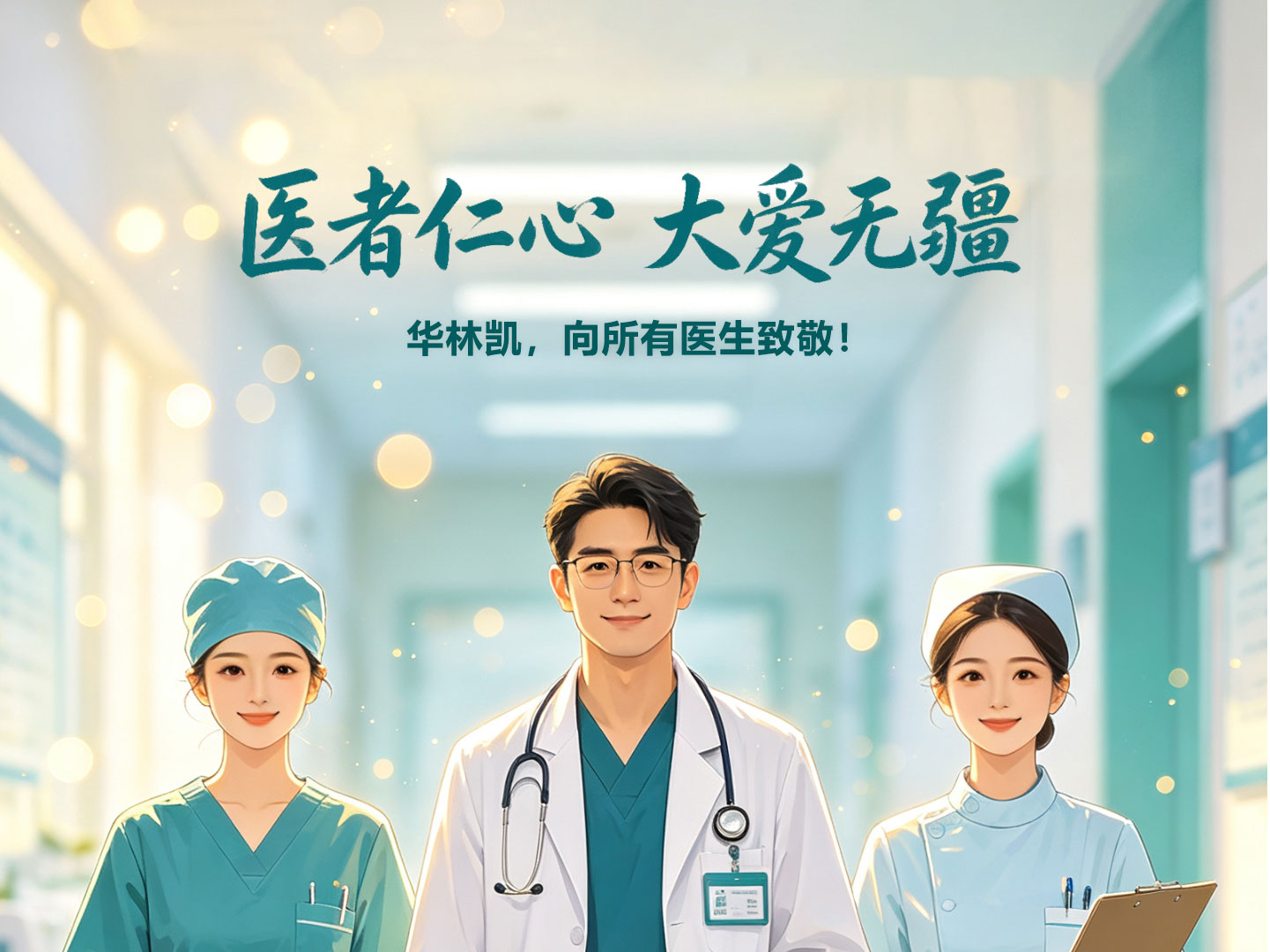 医者仁心,大爱无疆,华林凯,向所有医生致敬!